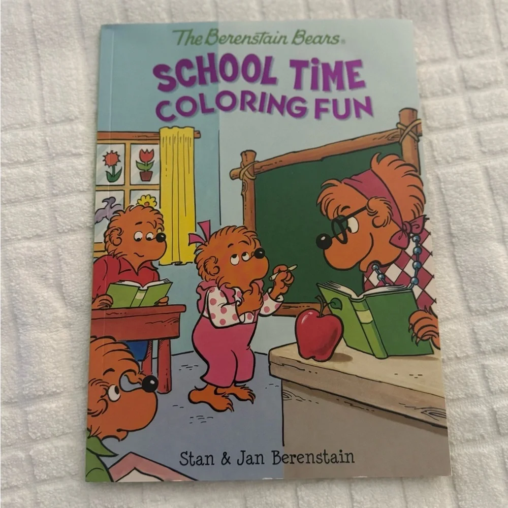 The Berenstain Bears School Time Coloring Fun Book